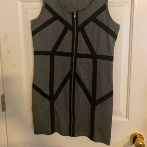 Grey and black dress from forever 21